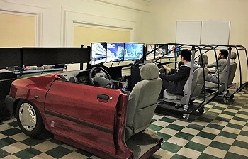 Driving with simulators