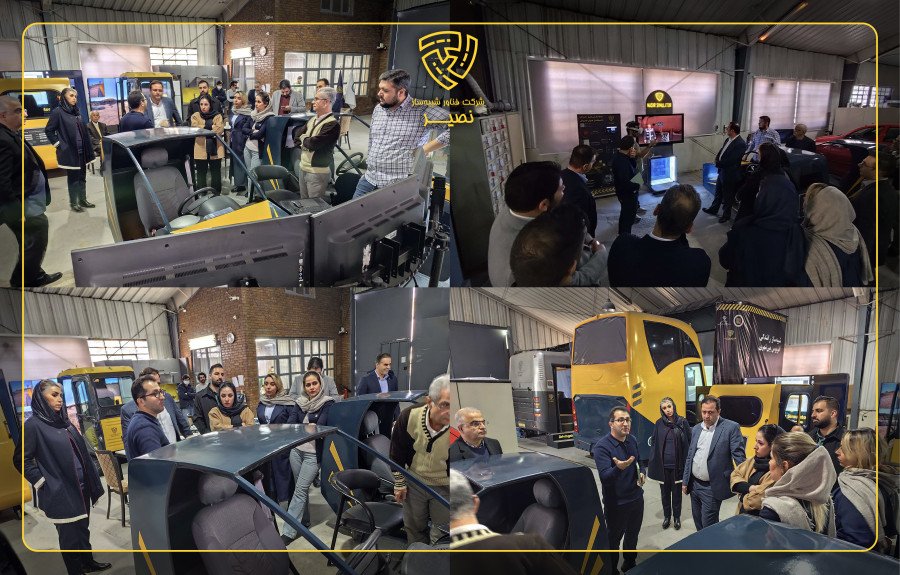 Visit of HSE Managers from Industrial Companies to the Innovative Products of Nasir Simulator Tech. Co.