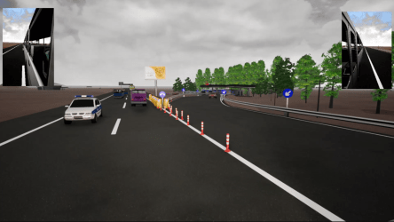 Applicable scenarios for driving training